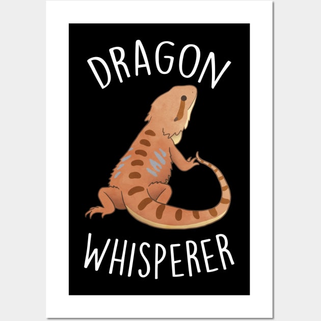 Bearded Dragon Whisperer Wall Art by Psitta